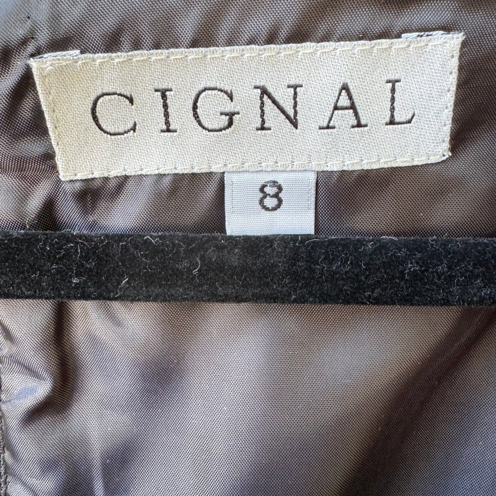 Cignal Vintage Y2K 90s Minimalist Square Neck Grunge Chic Cropped Top Back Zip 8