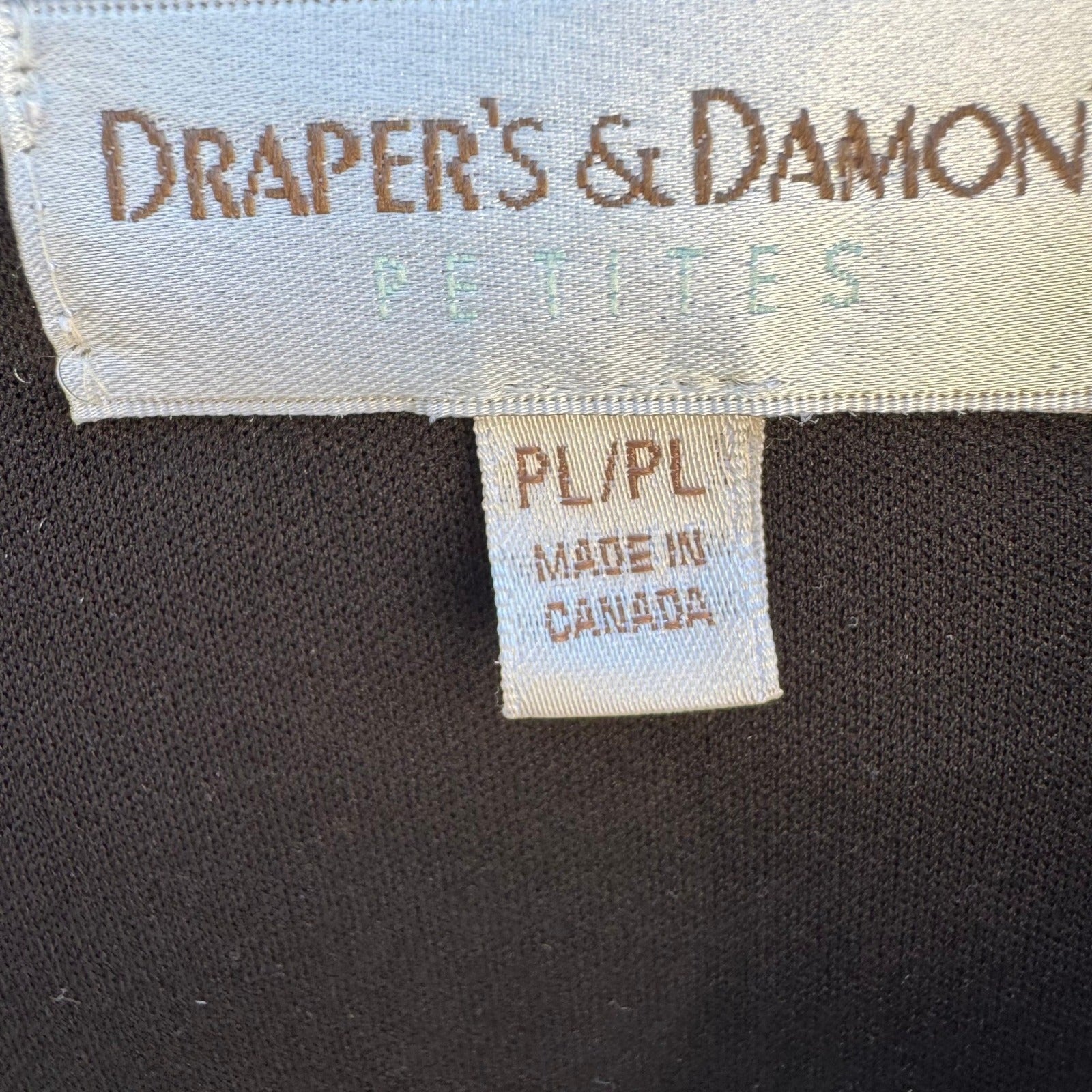 Drapers & Damons Blue Abstract Textured Zip Jacket PL Art To Wear Celestial