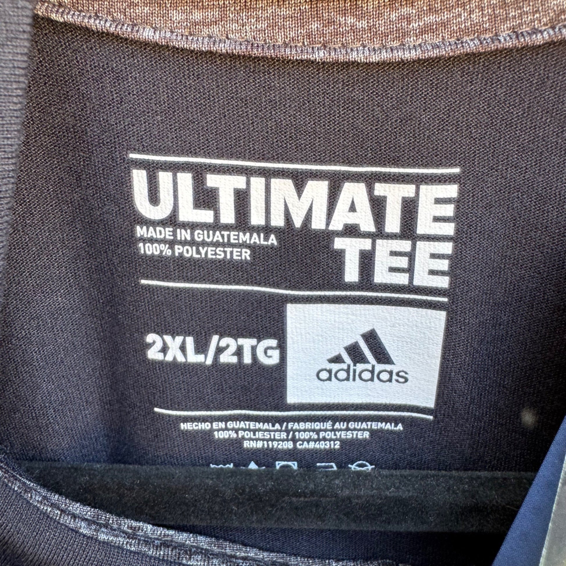 Adidas NHL Los Angeles Kings Hockey Mens Ultimate Tee Black Half-Zip Pullover 2XL