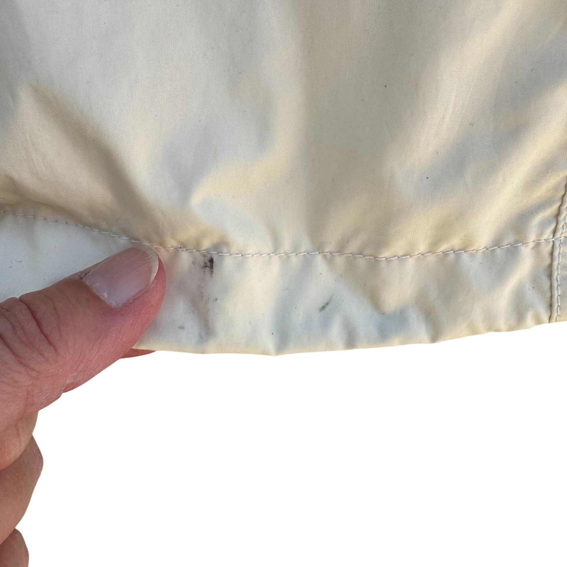 Puma Vintage Mens Beige Lightweight Full-Zip Unlined Long Sleeve Pocket Jacket