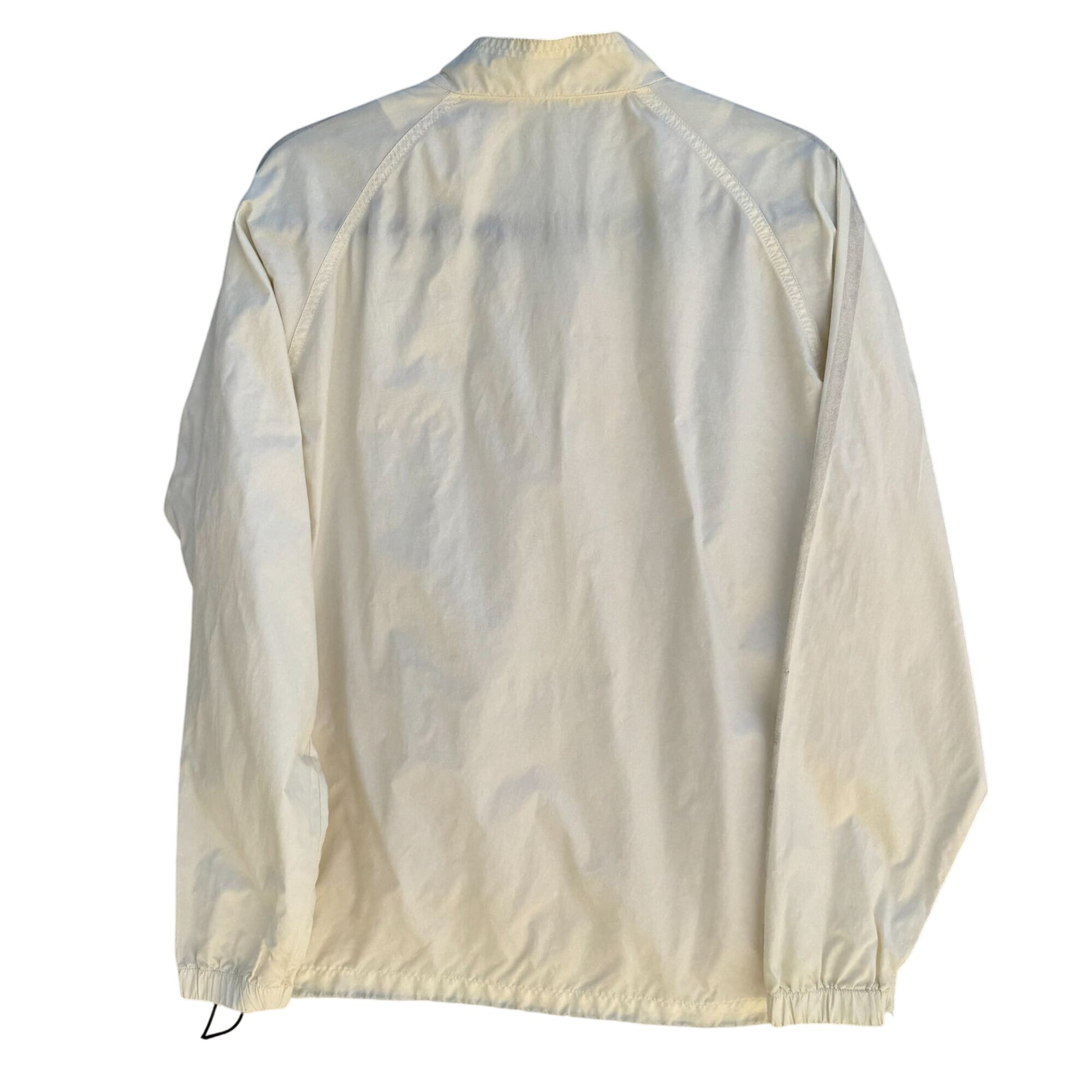 Puma Vintage Mens Beige Lightweight Full-Zip Unlined Long Sleeve Pocket Jacket