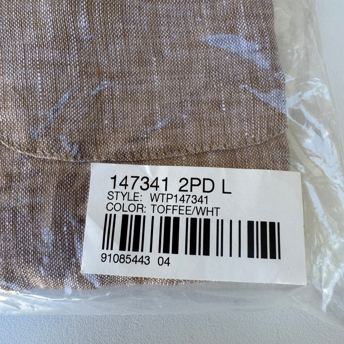 J Jill Love Linen Coastal Minimalist Lagenlook Earthy Toffee Brown Shirt L NWT