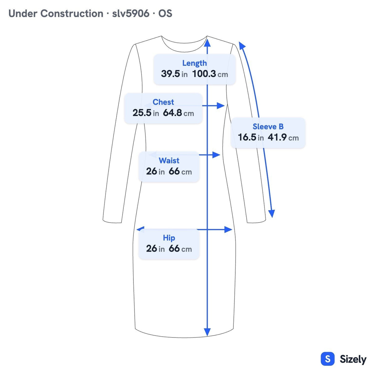Under Construction Gingham Oversized Cotton Coastal Loungewear Sleep Top Blue OS