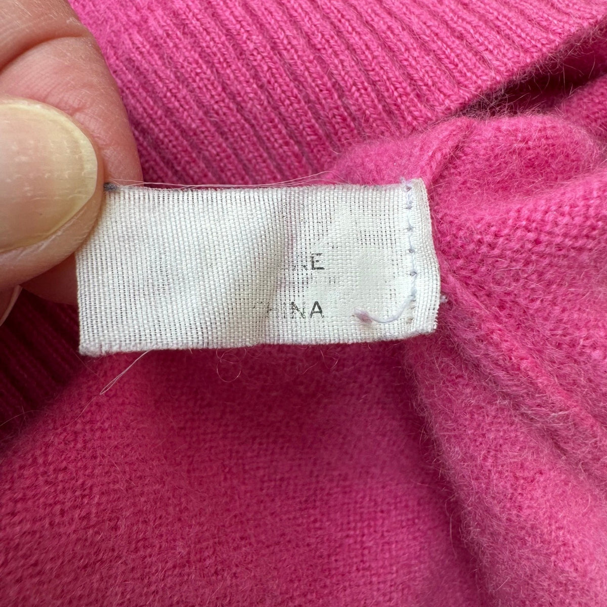 Cashmere Quiet Luxury Minimalist Sustainable Barbiecore Preppy Knit Sweater Pink