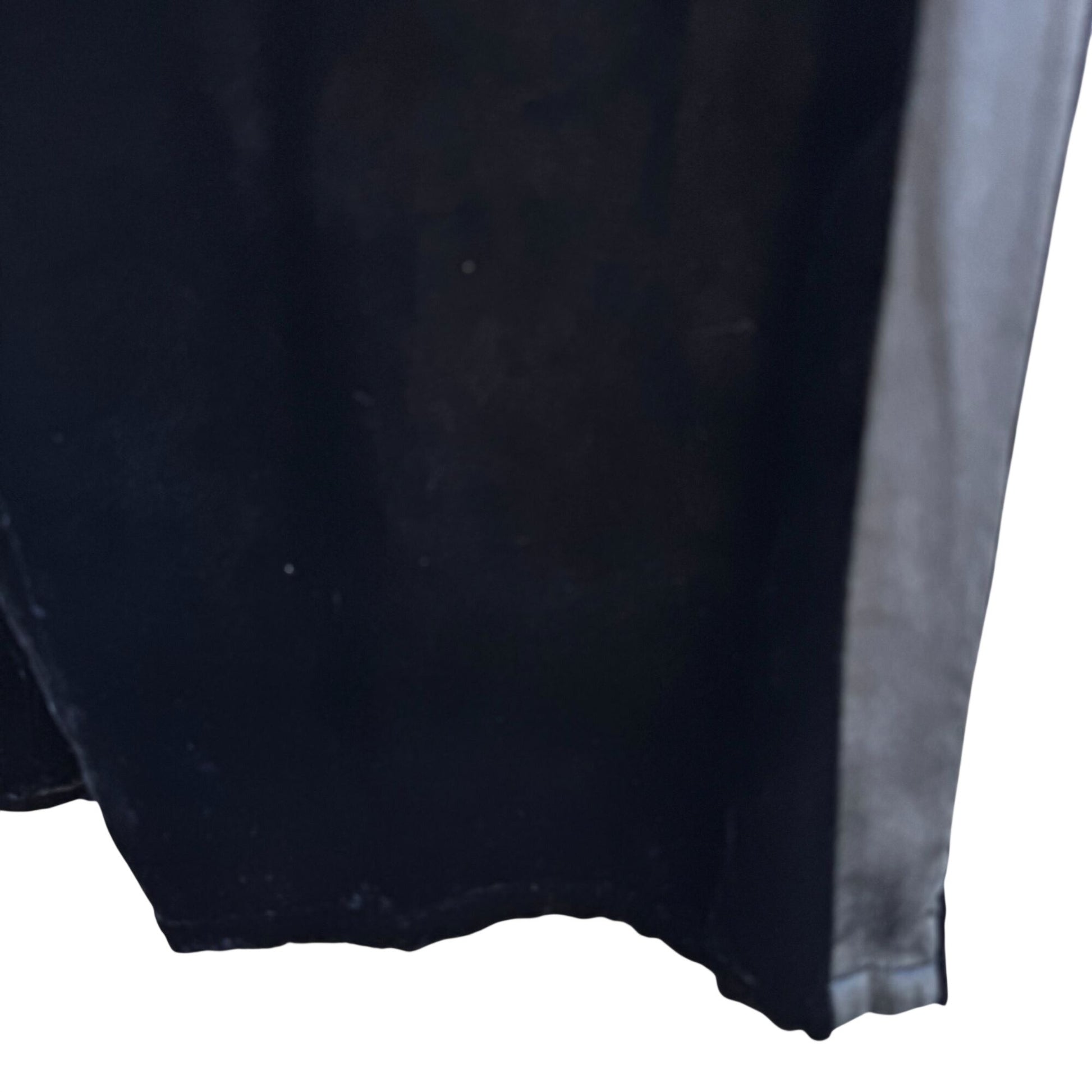 Bloomingdales Vintage Womens Black Velvet Wide-Leg Tuxedo Style Pant Silk Blend
