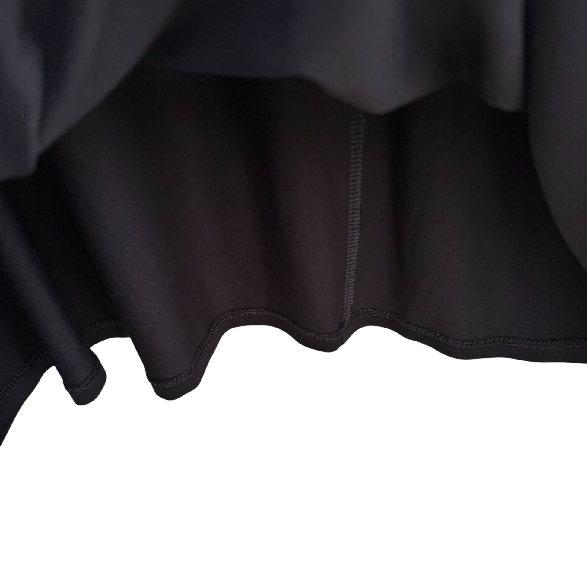 Chicos Womens Black Sleeveless Lace-Up Front Shift Dress Relaxed Fit M Casual