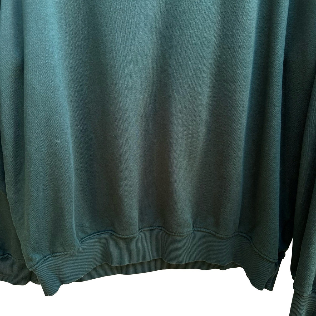 HM Loose Fit Minimalist Oversized Gorpcore Athleisure Sweatshirt Mens Green XL