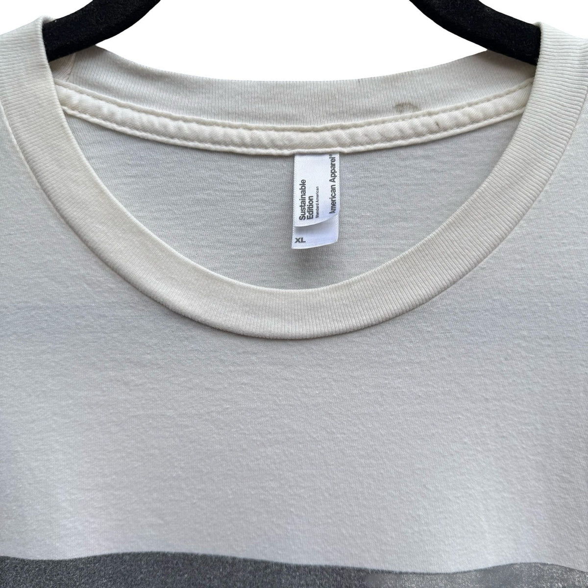 American Apparel Space Ship NASA Sci-Fi Indie Graphic Tee Organic Cotton Mens XL
