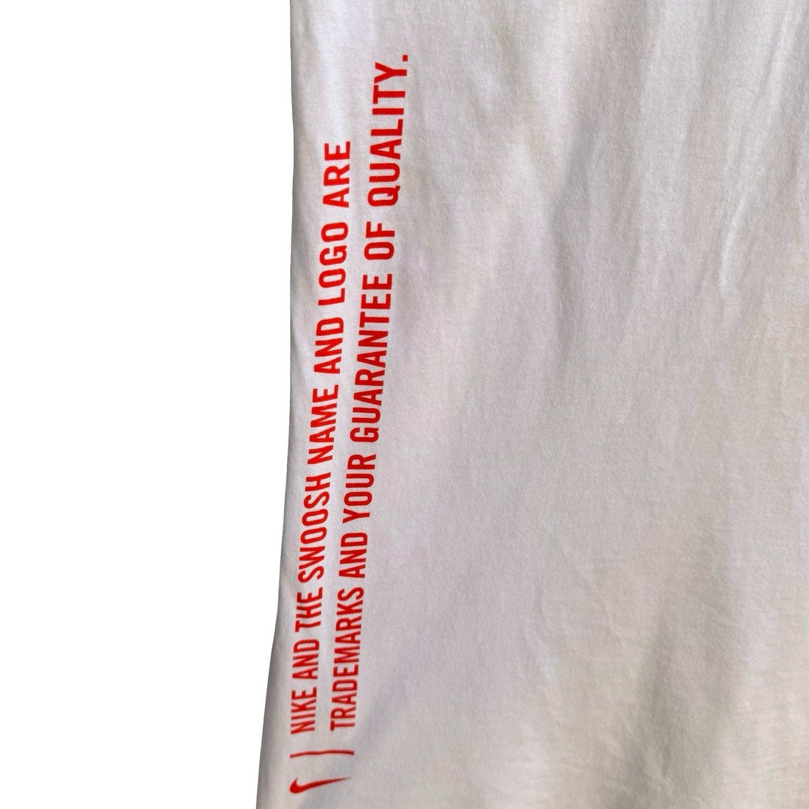 Nike Sportswear Multi Logo Swoosh Graphic T-Shirt White Athleisure S Hypebeast