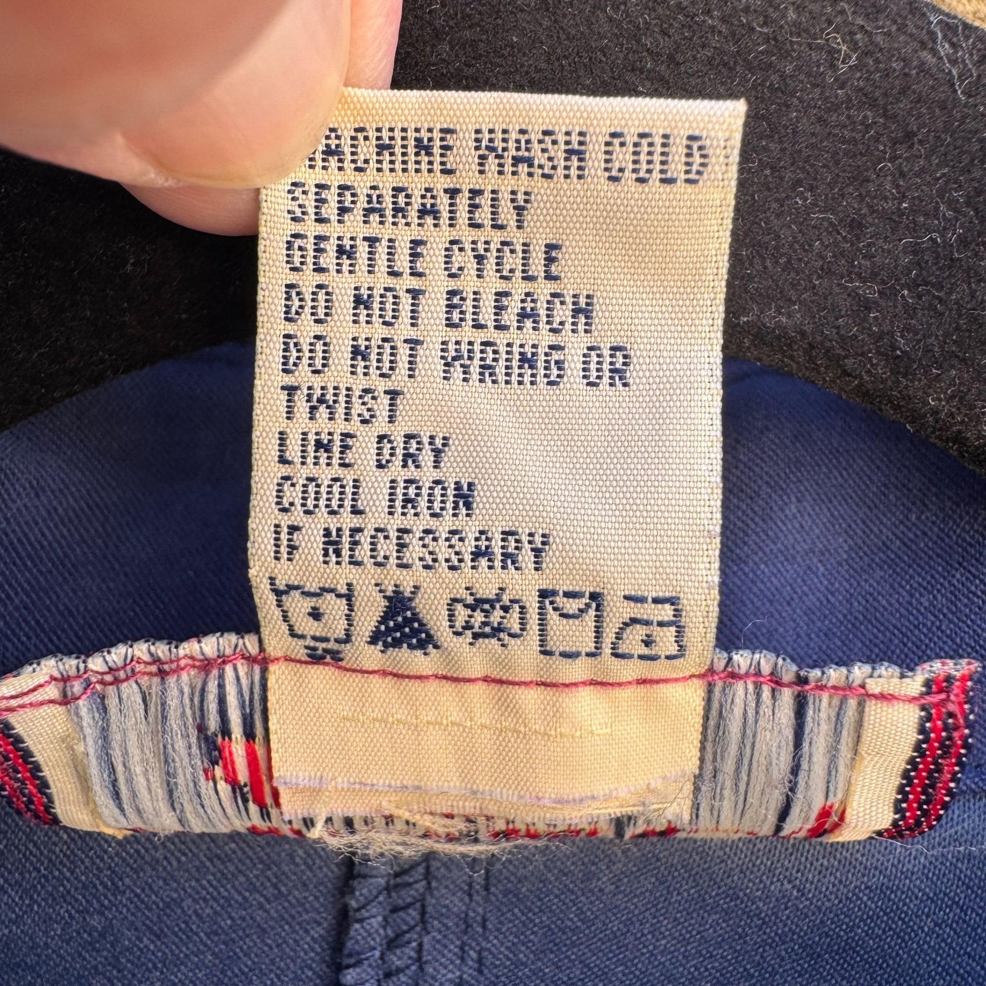 Denim & Co Vintage 80s Womens Blue Faux Suede Barn Chore Utility Work Jacket S