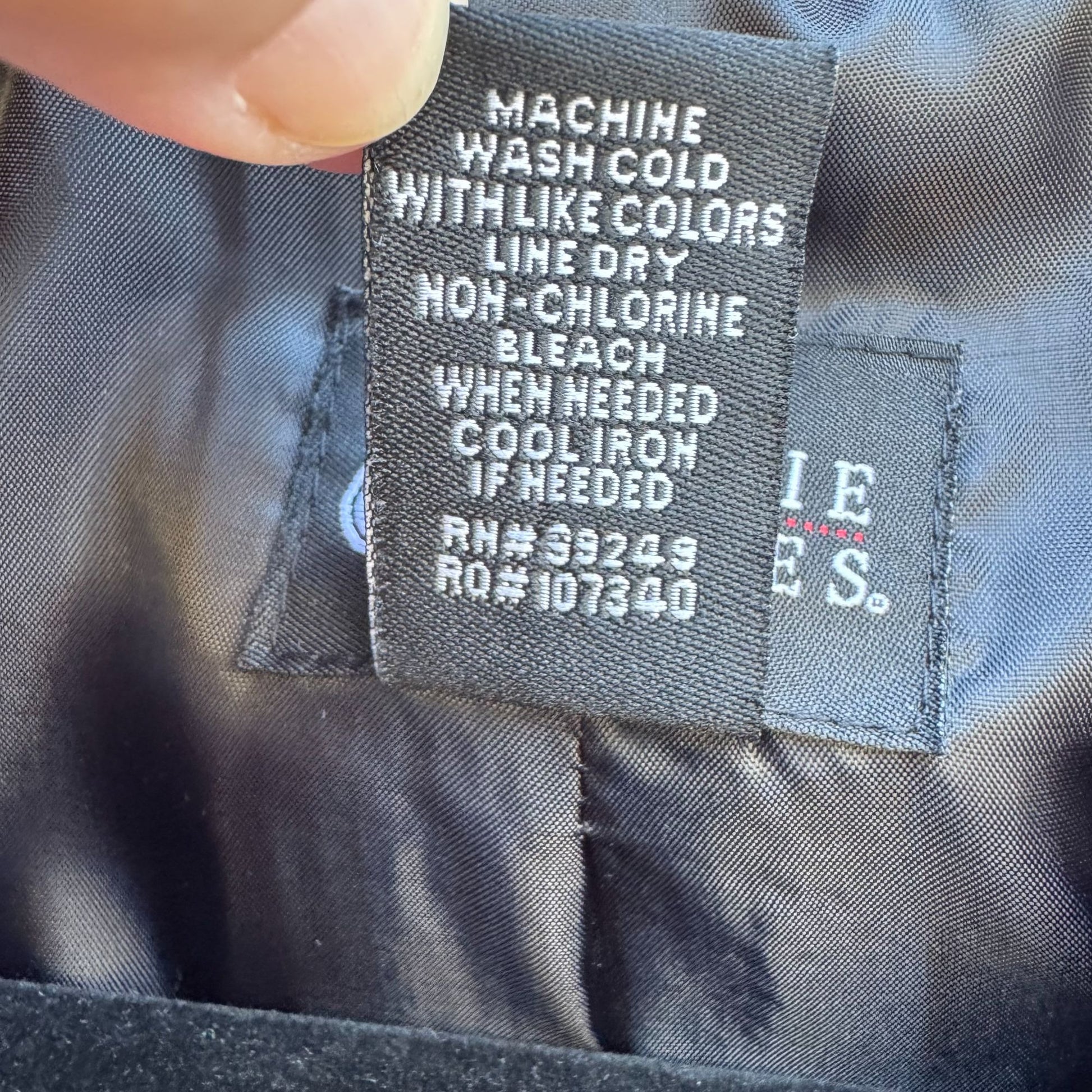 Maggie Barnes Vintage Womens Quilted Fan Print Black Pink Floral Jacket 0X 14/16