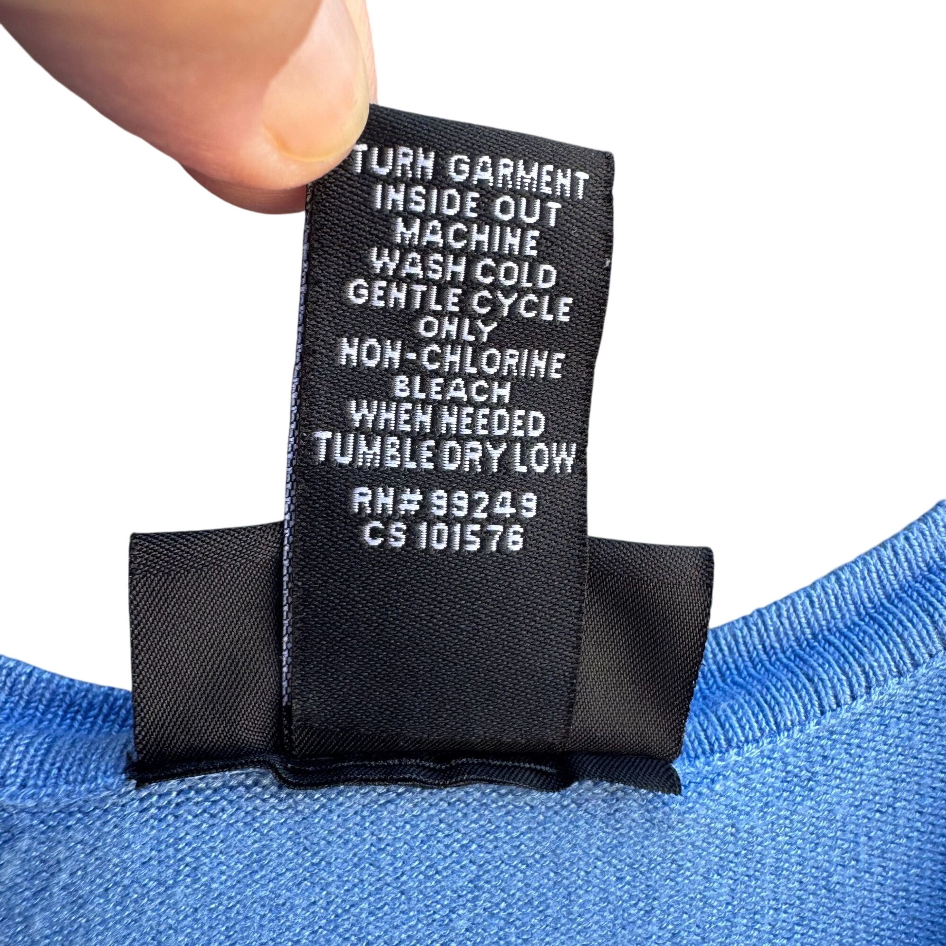 Maggie Barnes Womens Blue Button-Front Knit Beaded Long Sleeve Cardigan Sweater 2X