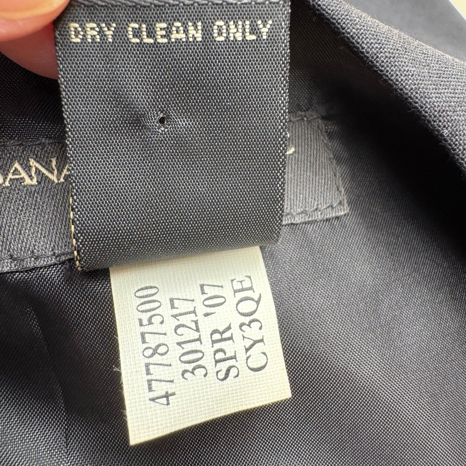 Banana Republic Minimalist Wool Blend Old Money Fit Flare Boat Neck Dress LBD 0