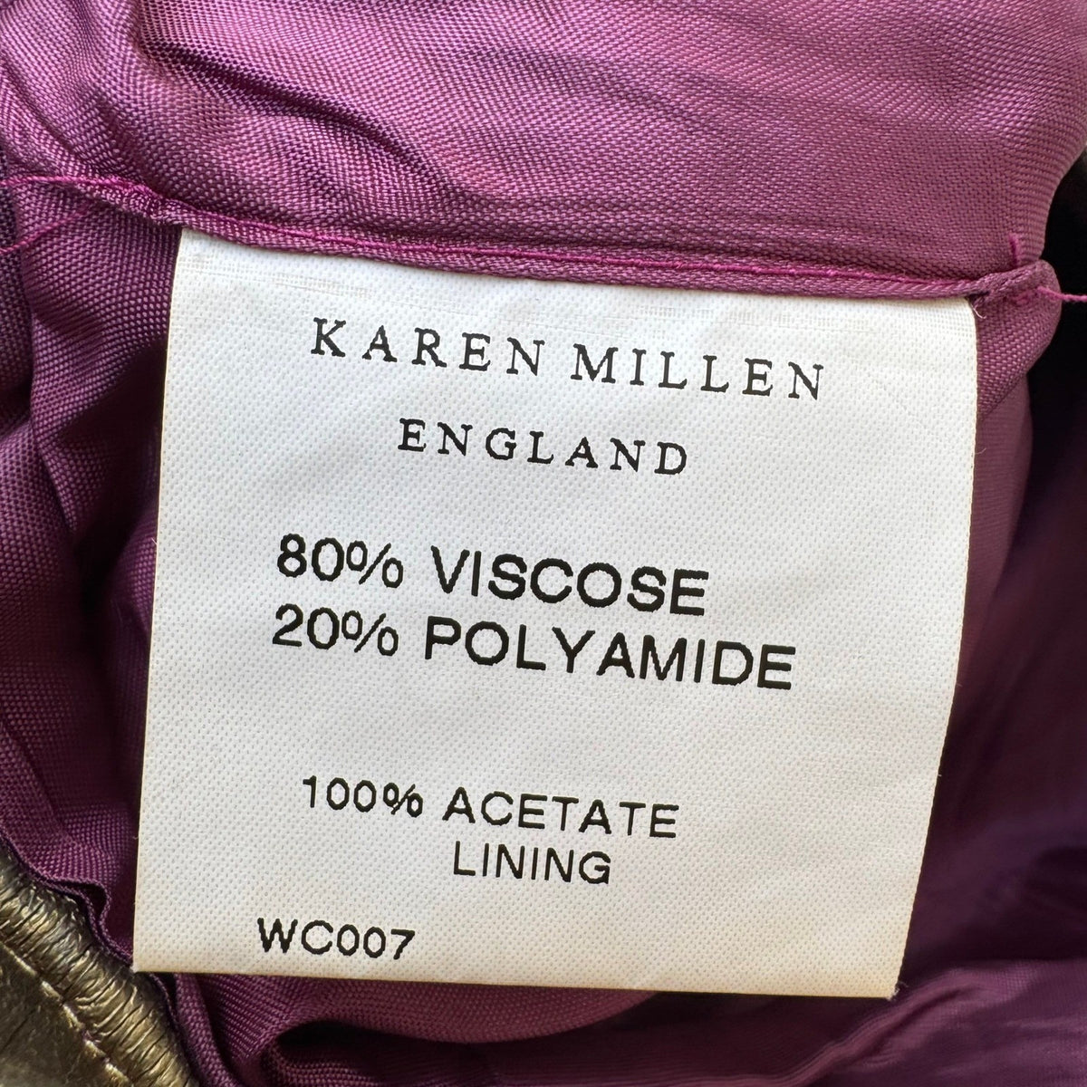 Karen Millen Y2K Cyberpunk Glam Rock Metallic Gold Cropped Edgy Moto Biker Vest