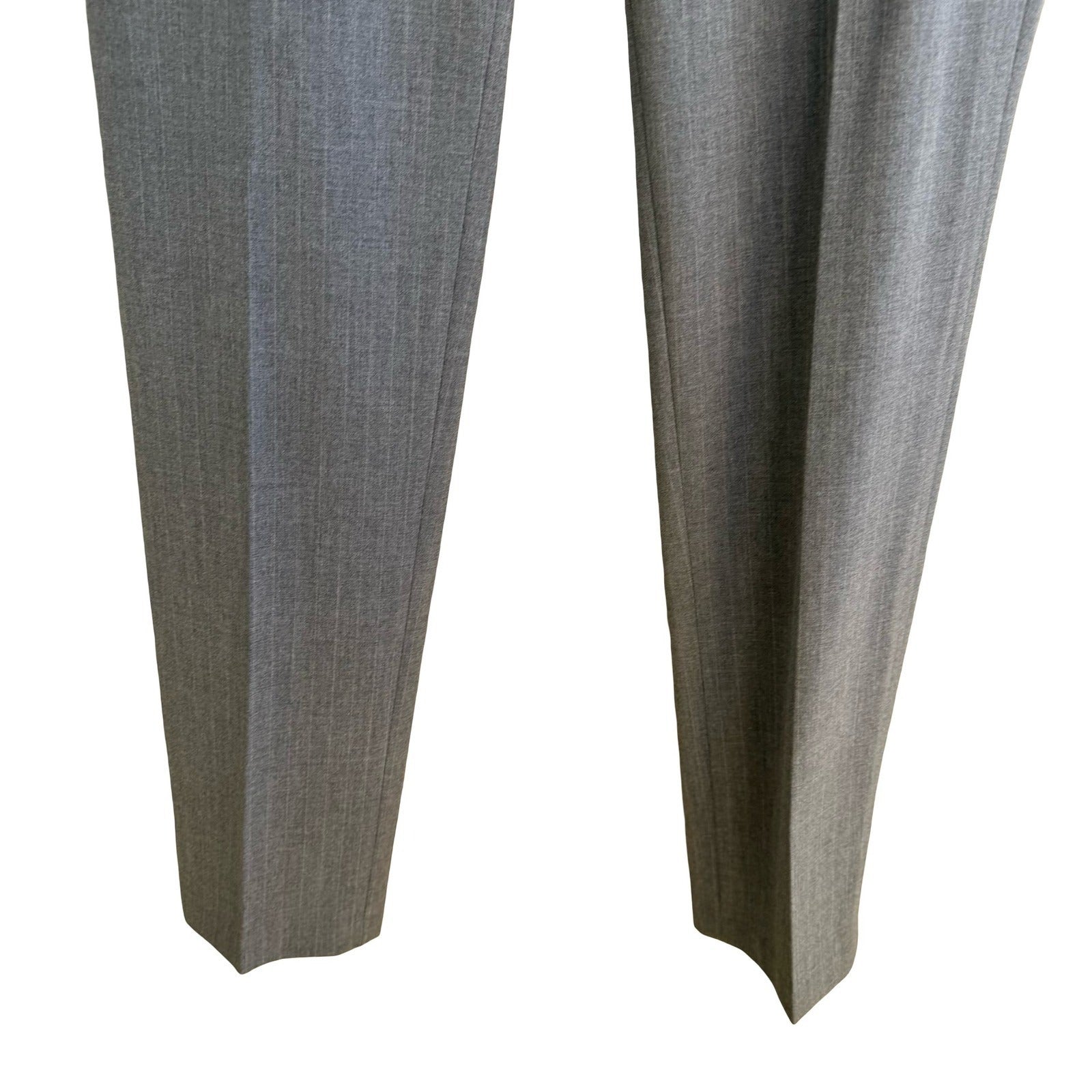 Kenneth Cole Reaction Mens Slim Fit Stretch Dress Pant Grey 30x32 Minimalist NEW