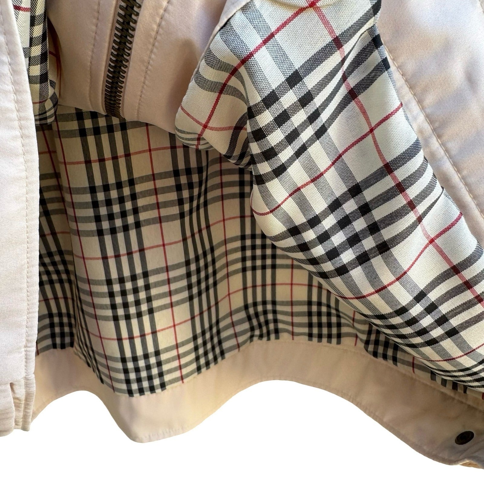 Brothers Fashion Minimalist Preppy Plaid Lined Zip Harrington Jacket Mens XXL