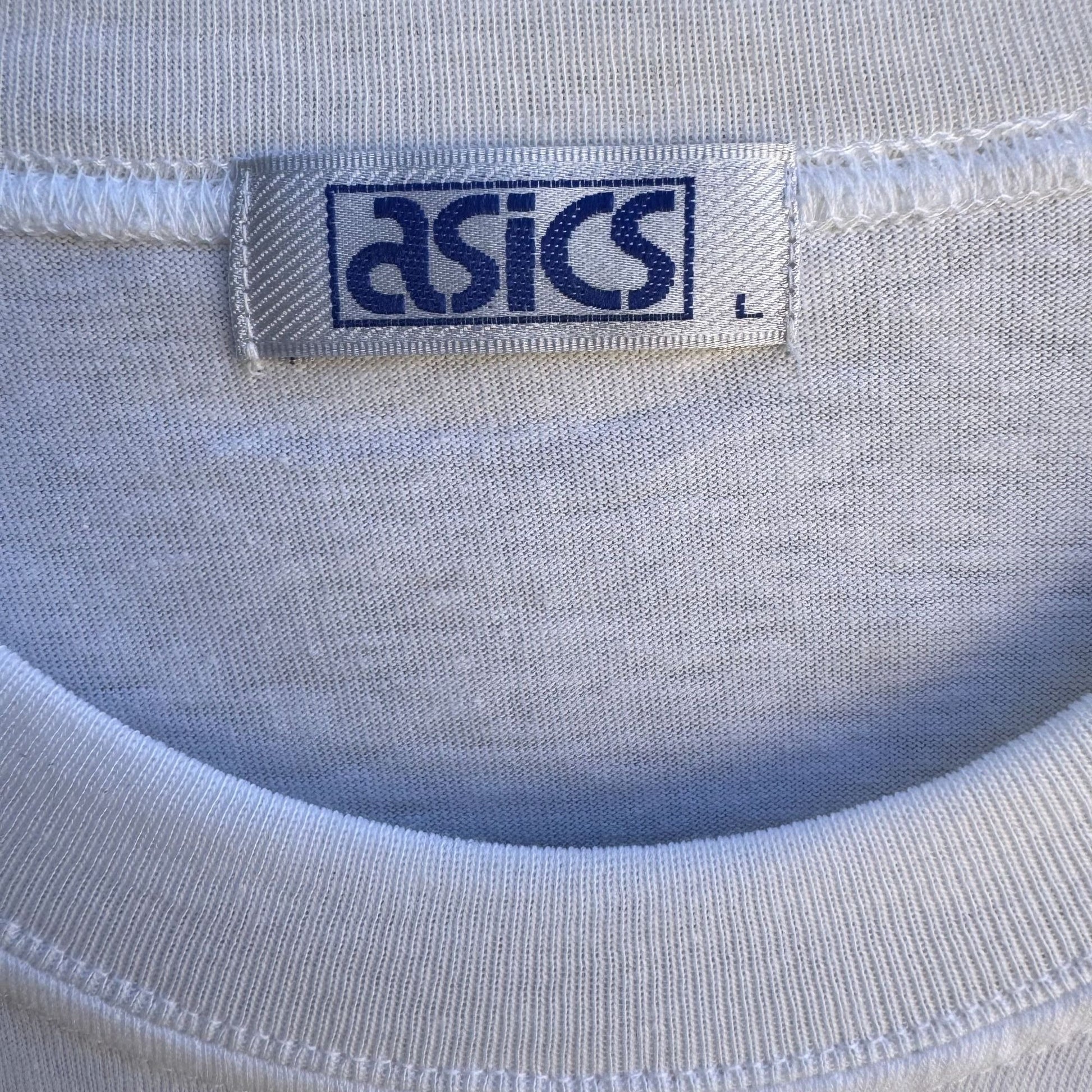 Hard Rock Cafe Singapore Vintage White Unisex Asics Short Sleeve Shirt New L