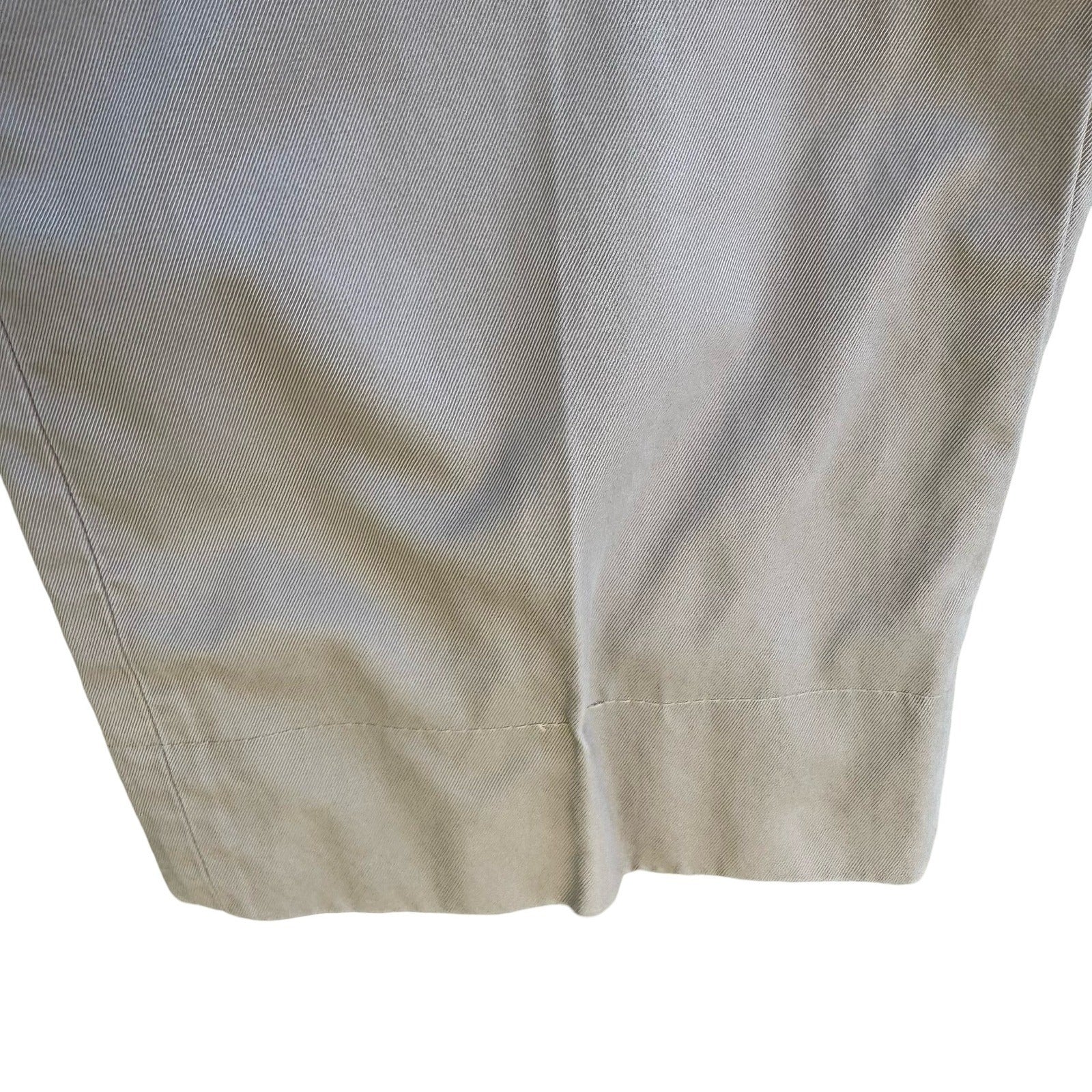 Banana Republic Gavin Chino Pants Mens 33 Khaki Straight Leg Minimalist Workwear