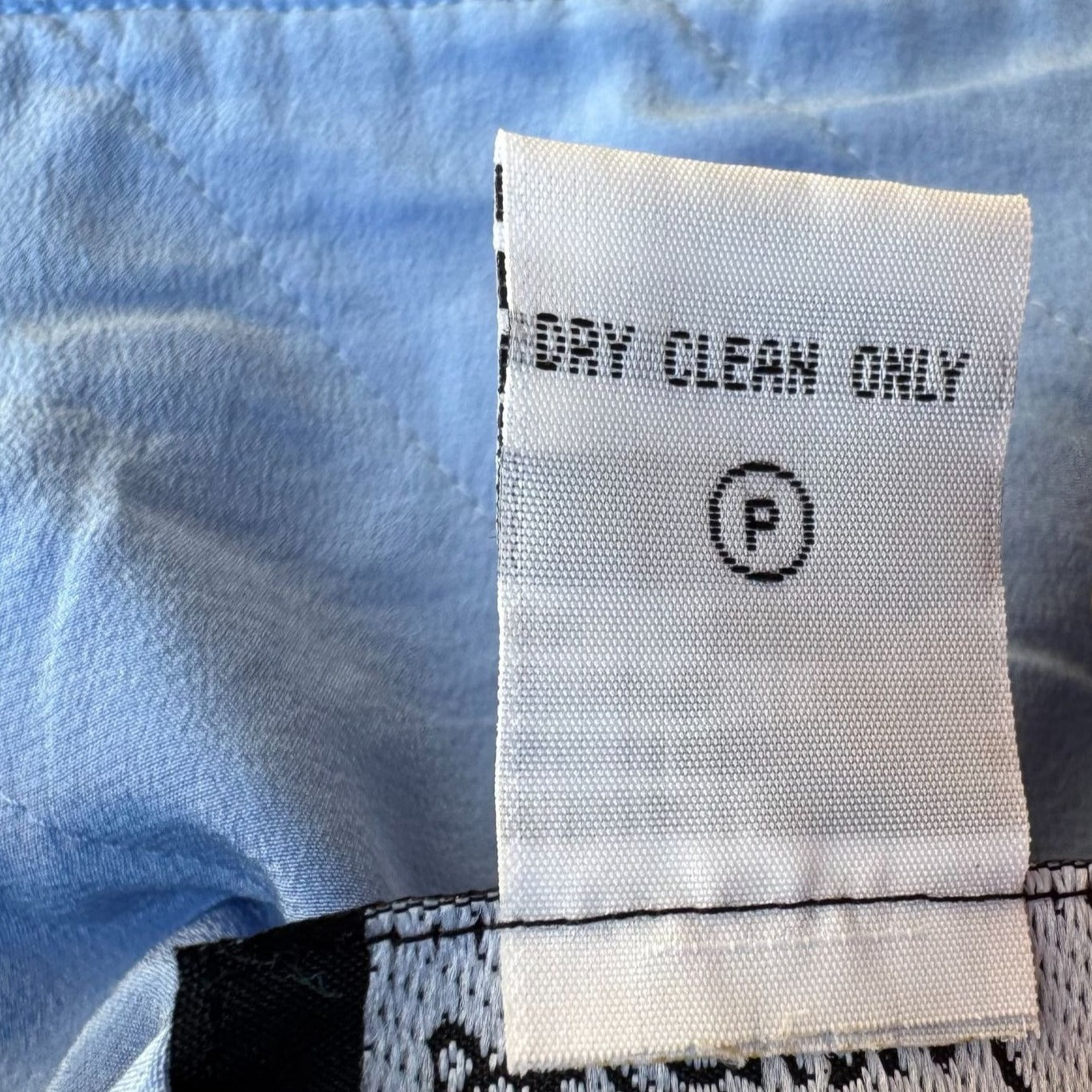 Koos Of Course Vintage Womens Reversible Blue Floral Silk Button Jacket Blazer S