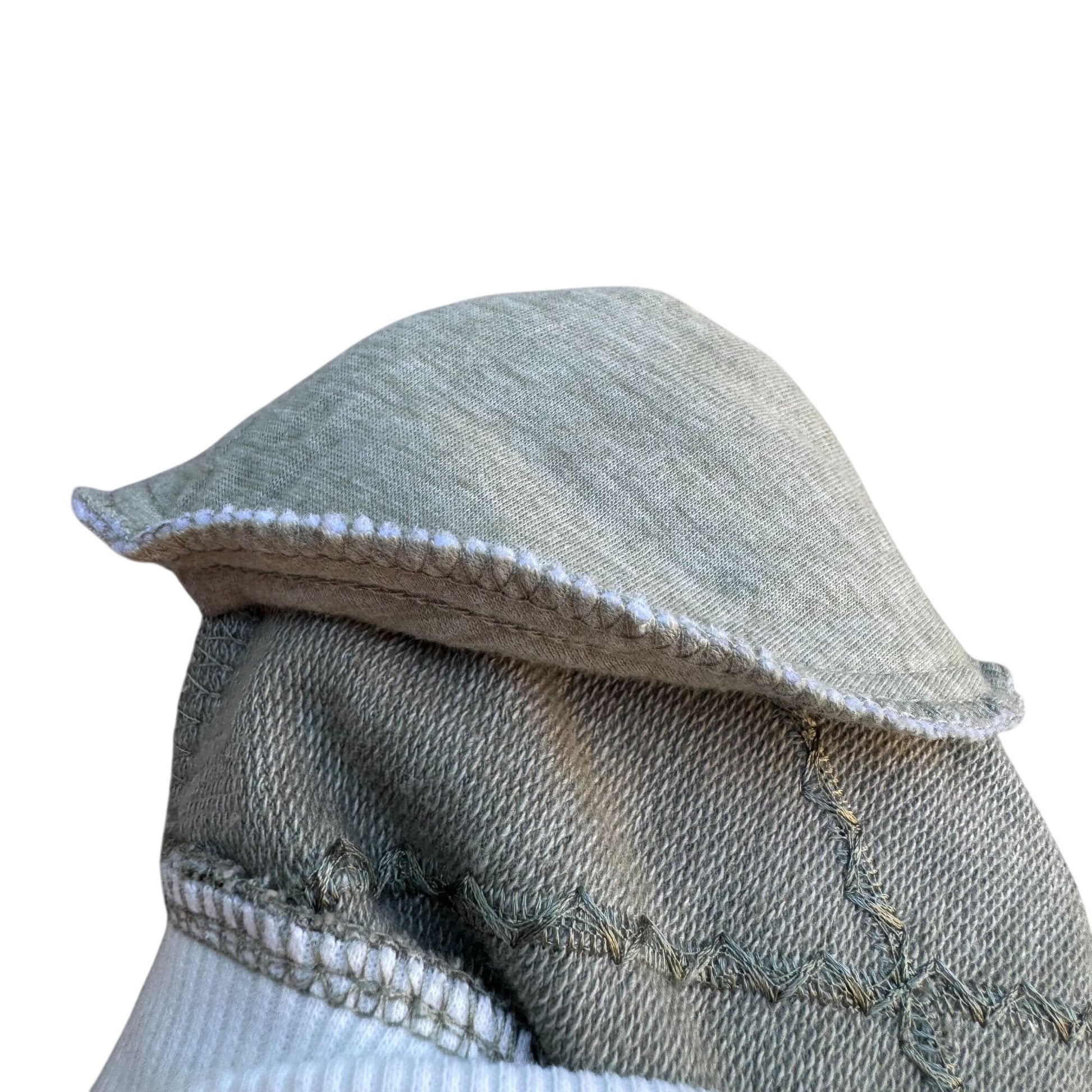 Alfred Dunner Womens Quilted Sweatshirt M Green Floral Embellished Pullover