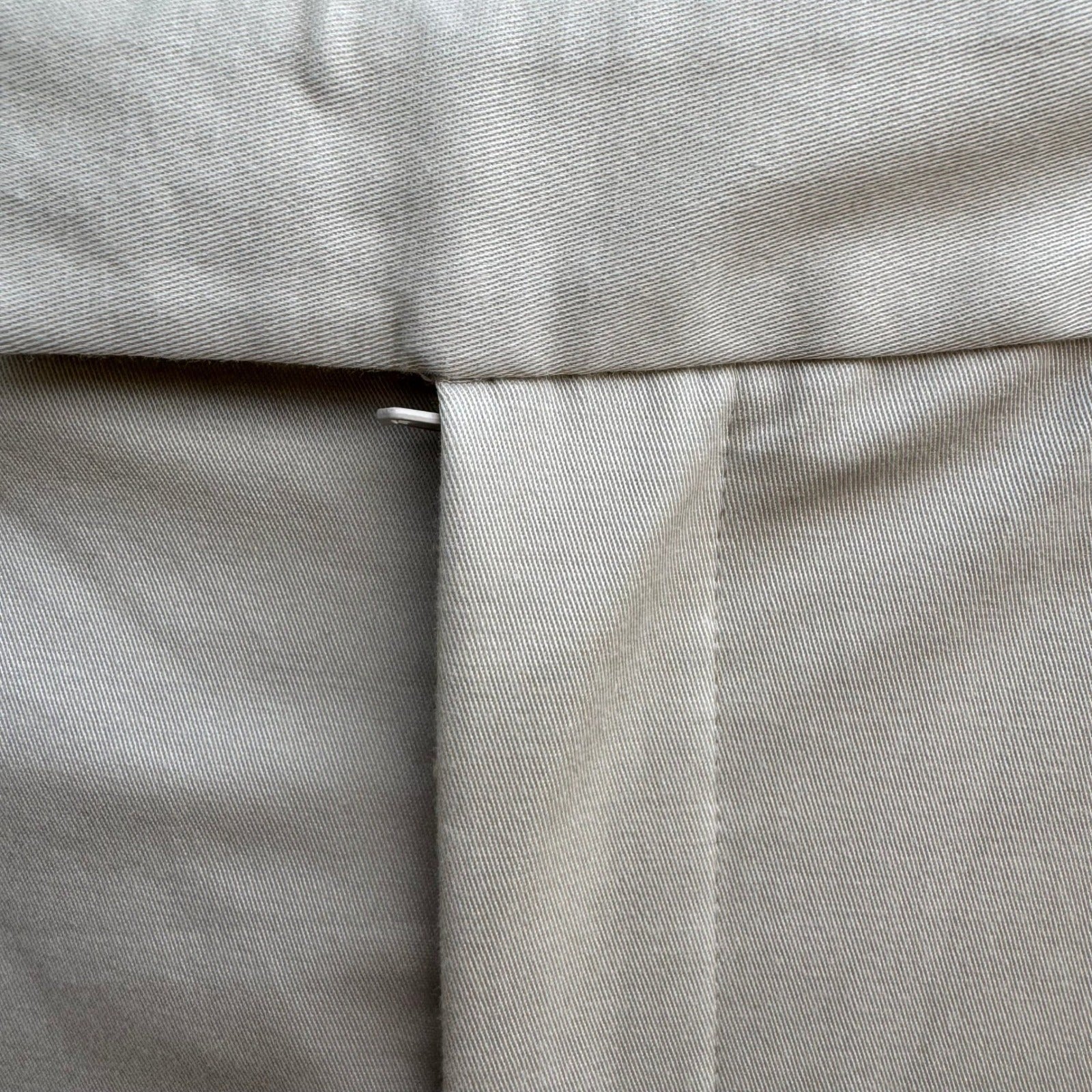 Bloomingdales Coastal Minimalist Quiet Luxury Tailored Pants Tan Womens 14 NEW