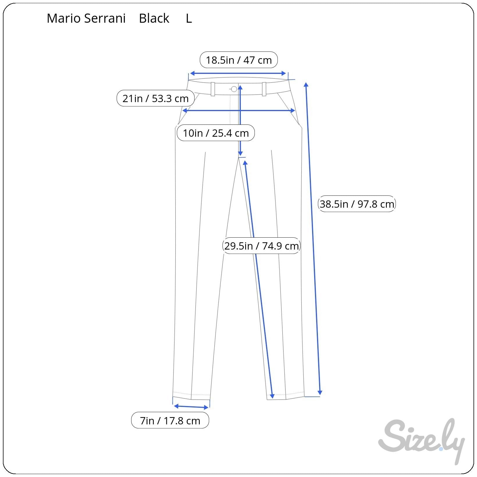 Mario Serrani Womens Stretch Flat Front Straight Leg Black Mid Rise Dress Pants L