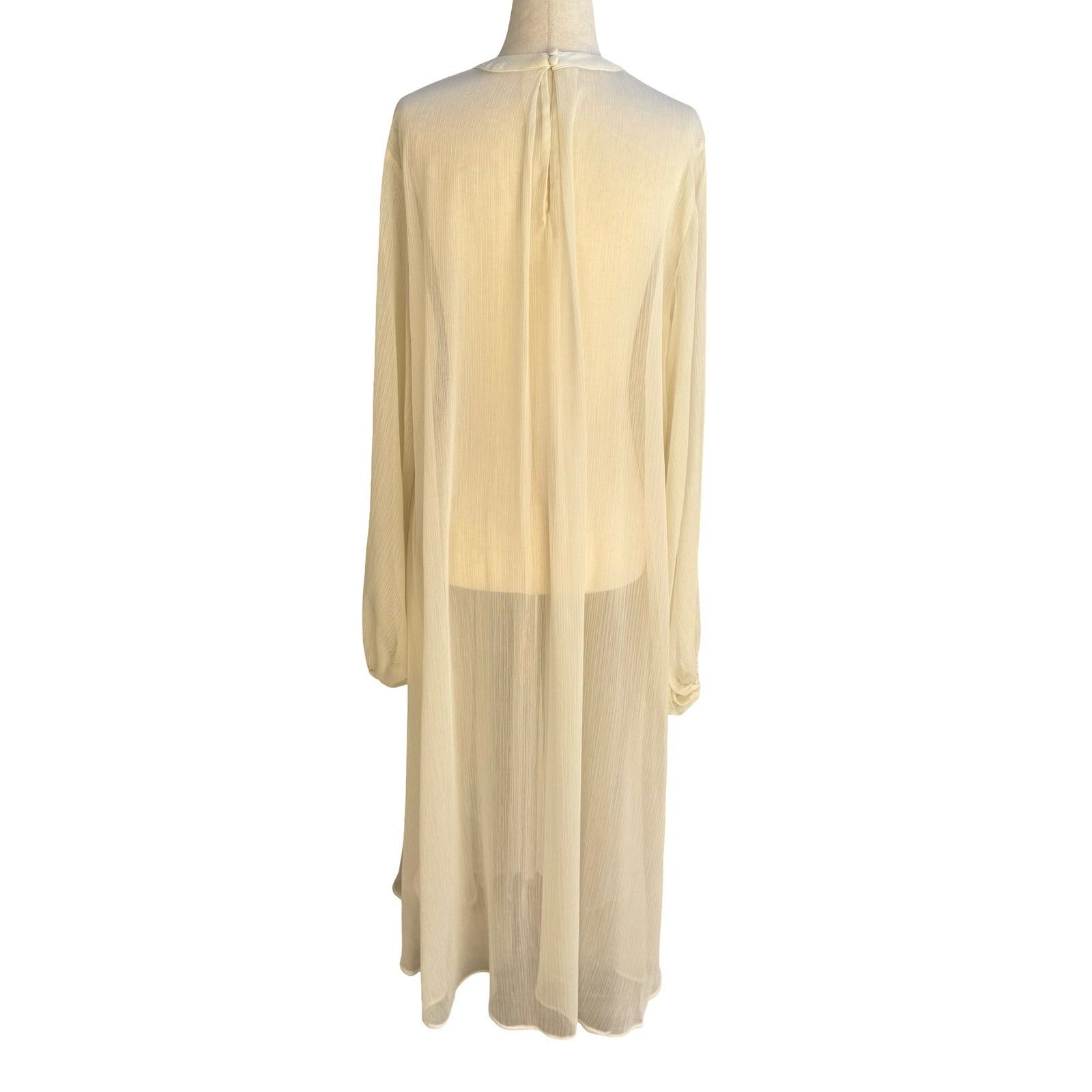 ASOS Edition Ethereal Flowy Boho Plisse Smocked Waist Maxi Dress Romantic 4