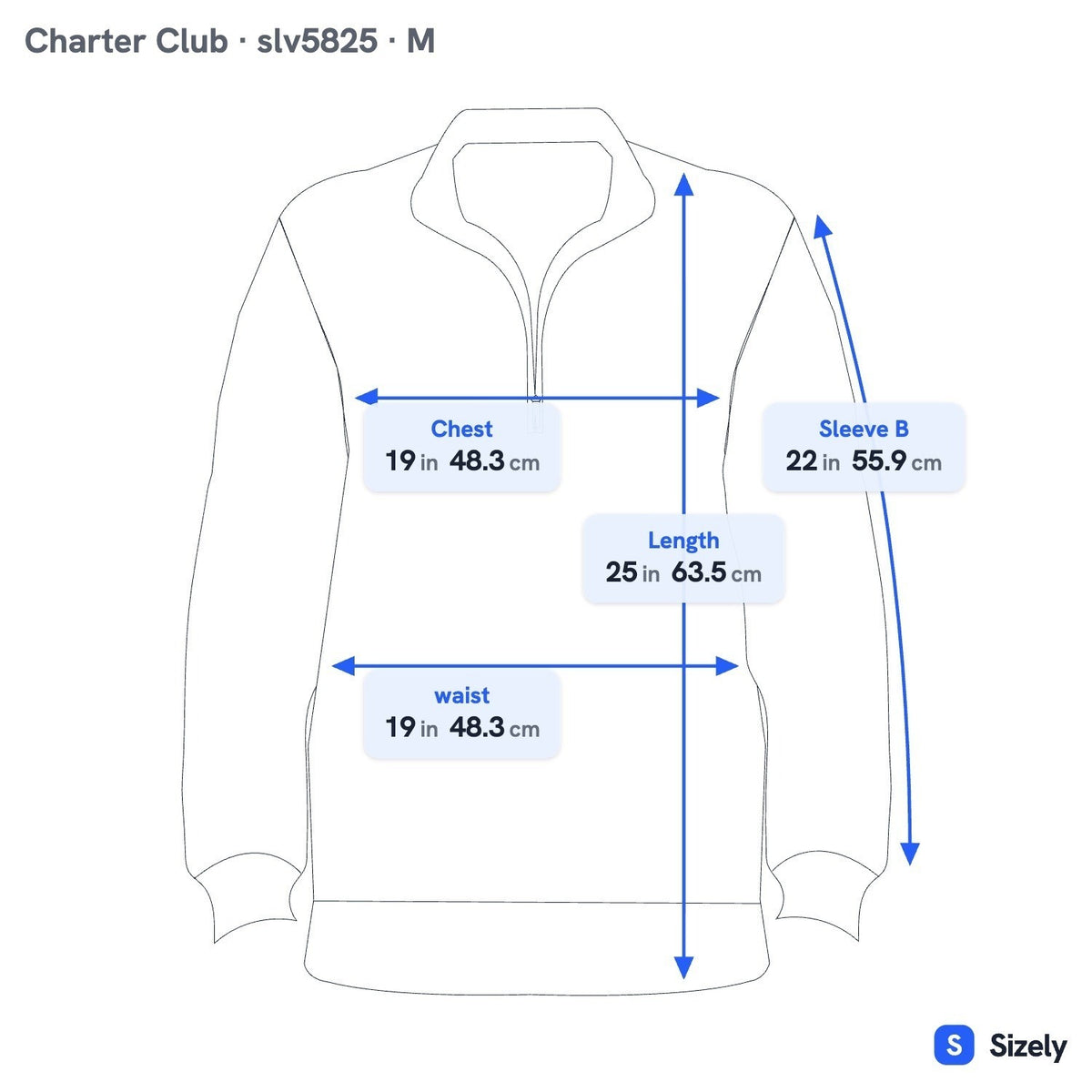 Charter Club 100% Cashmere Quiet Luxury Quarter Zip Roll Neck Sweater Tan M