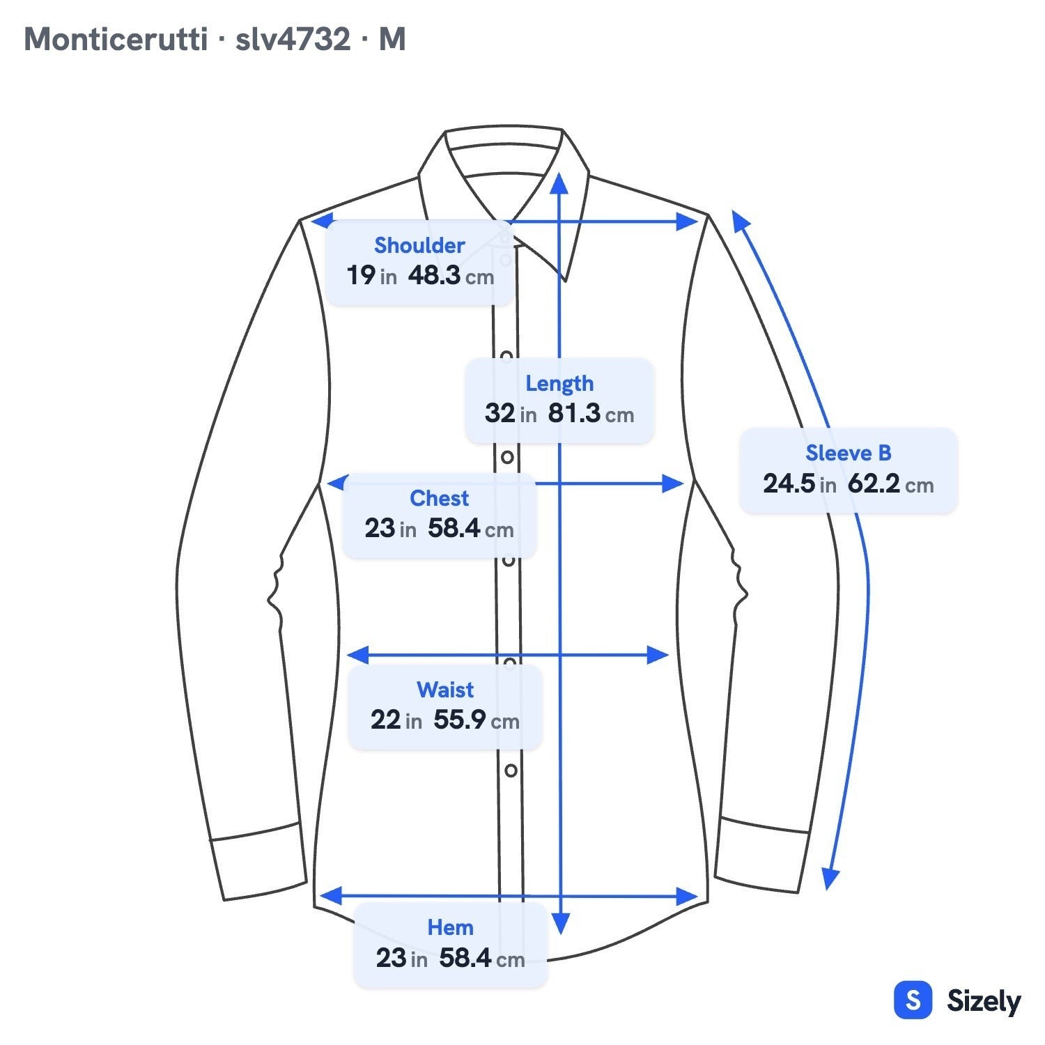 Monticerutti Preppy Minimalist Textured Grid Dress Shirt Pastel Blue Deadstock M