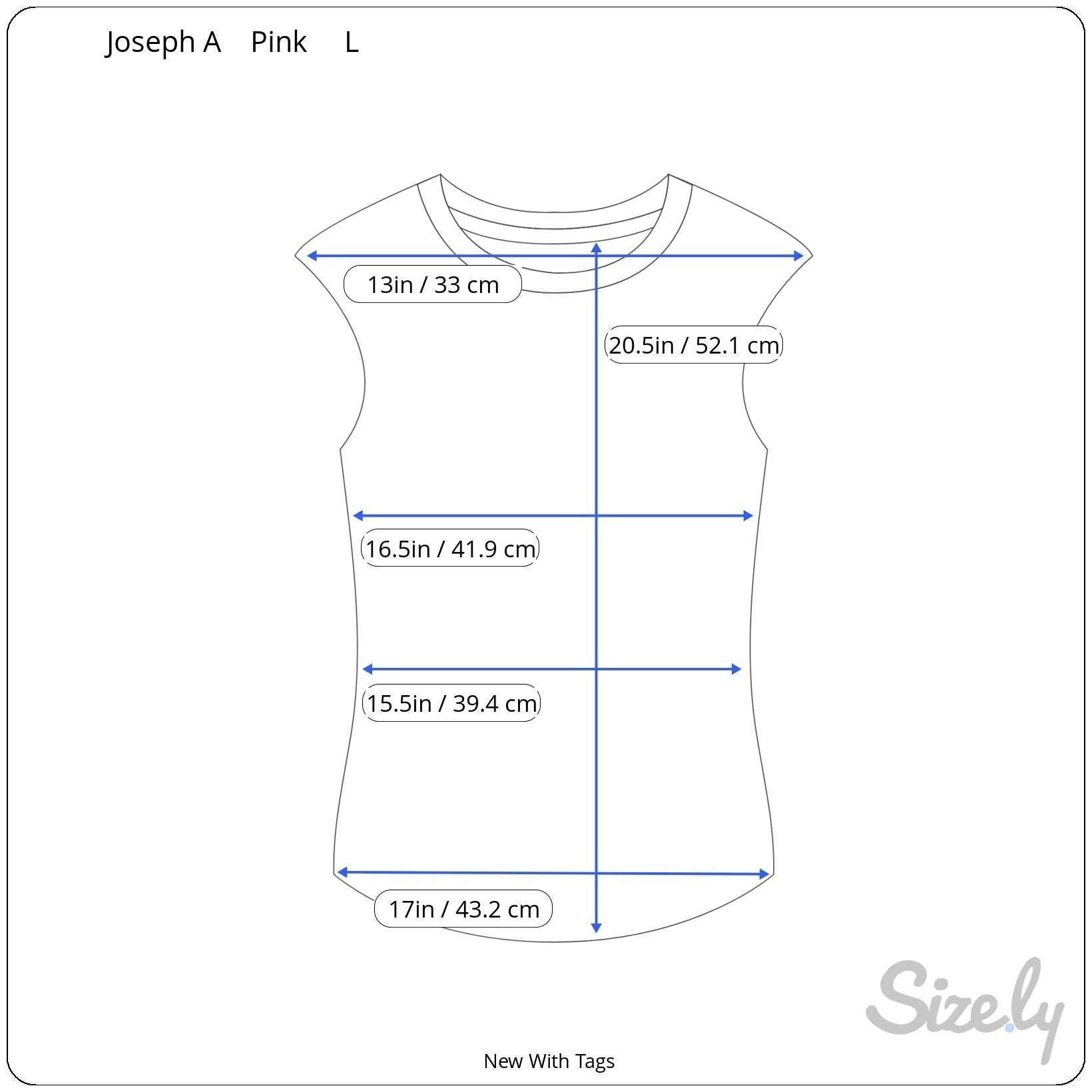 Joseph A Sleeveless Fuchsia Knit Square Neckline Sleeveless Blouse Top New L