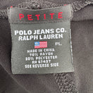 Switch Polo Jeans Co Ralph Lauren Black Hooded Maxi Dress Zip Front PL Gorpcore Sporty 2 image