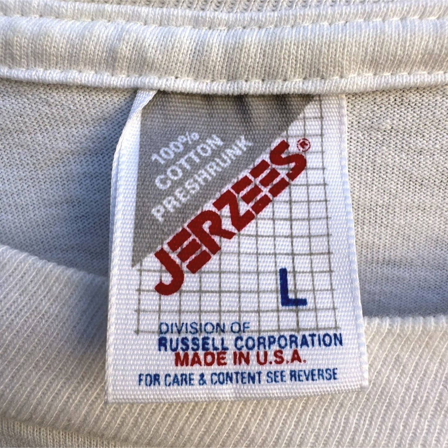 Los Angeles Blades Roller Hockey Vintage Jerzees Short Sleeve Cotton T-Shirt L