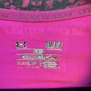 Switch Under Armour Womens Sonic HeatGear Fitted Workout Athletic T-Shirt Pink Black S 2 image