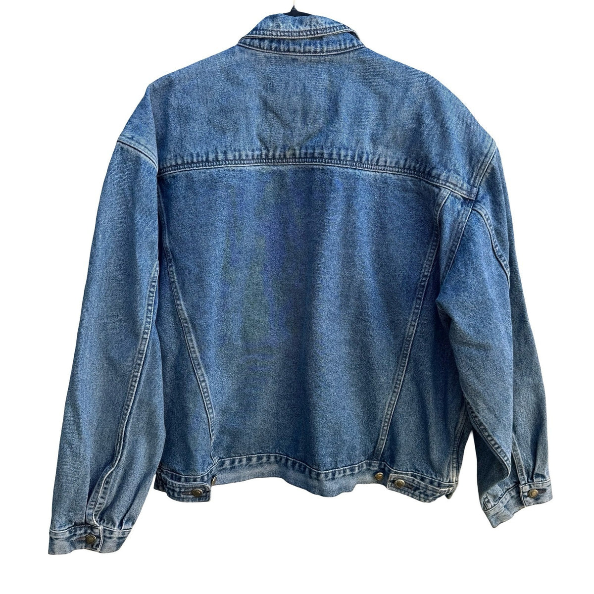 Bugle Boy Millennium Series Vintage 90s Y2K Grunge Denim Trucker Jacket Mens L