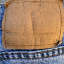 Switch Levis Vintage Womens 550 Orange Tab Flare Wide Leg Embroidered Hem Jeans 30x33 2 image