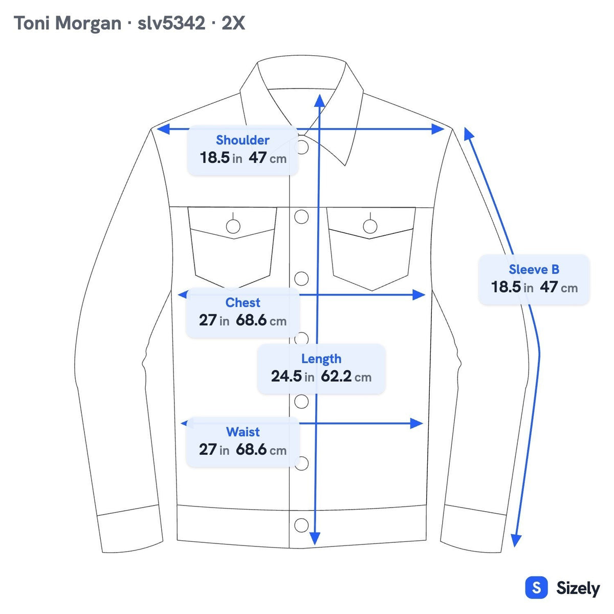 Toni Morgan Abstract Watercolor Boho Lagenlook Layering Sheer Shacket Jacket 2X