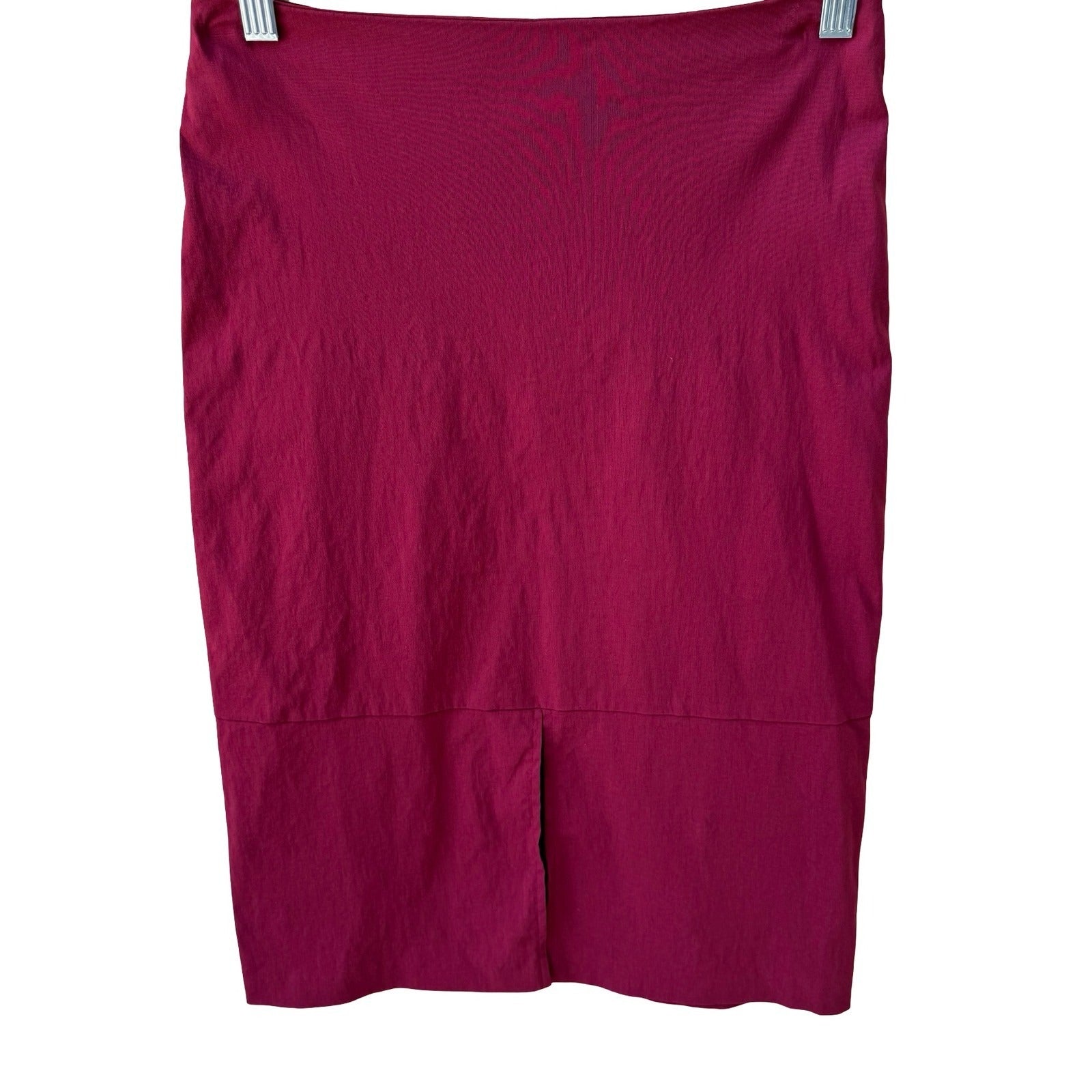 Sky David Park Y2K Minimalist Feminine Professional Tailored Pink Pencil Skirt S