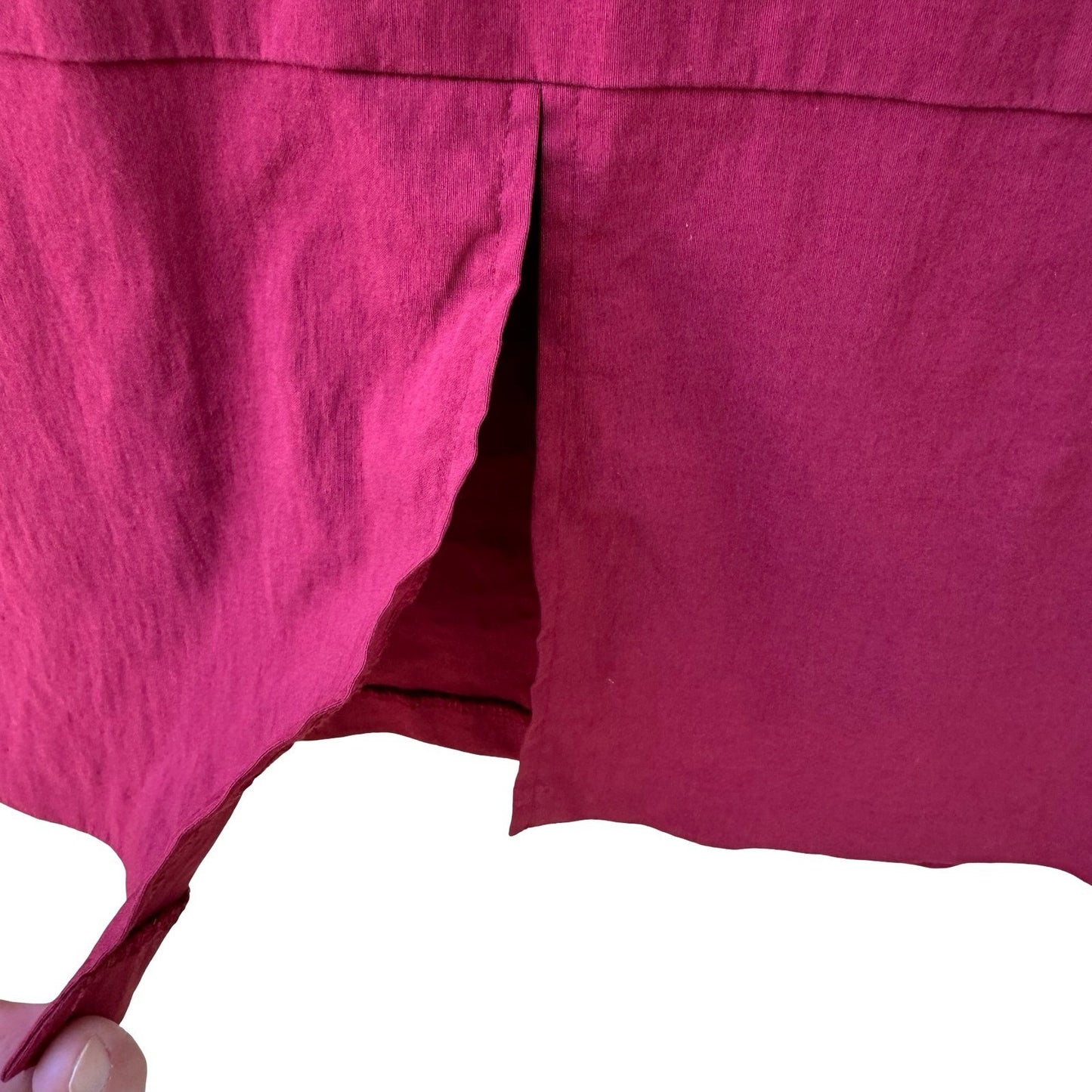 Sky David Park Y2K Minimalist Feminine Professional Tailored Pink Pencil Skirt S