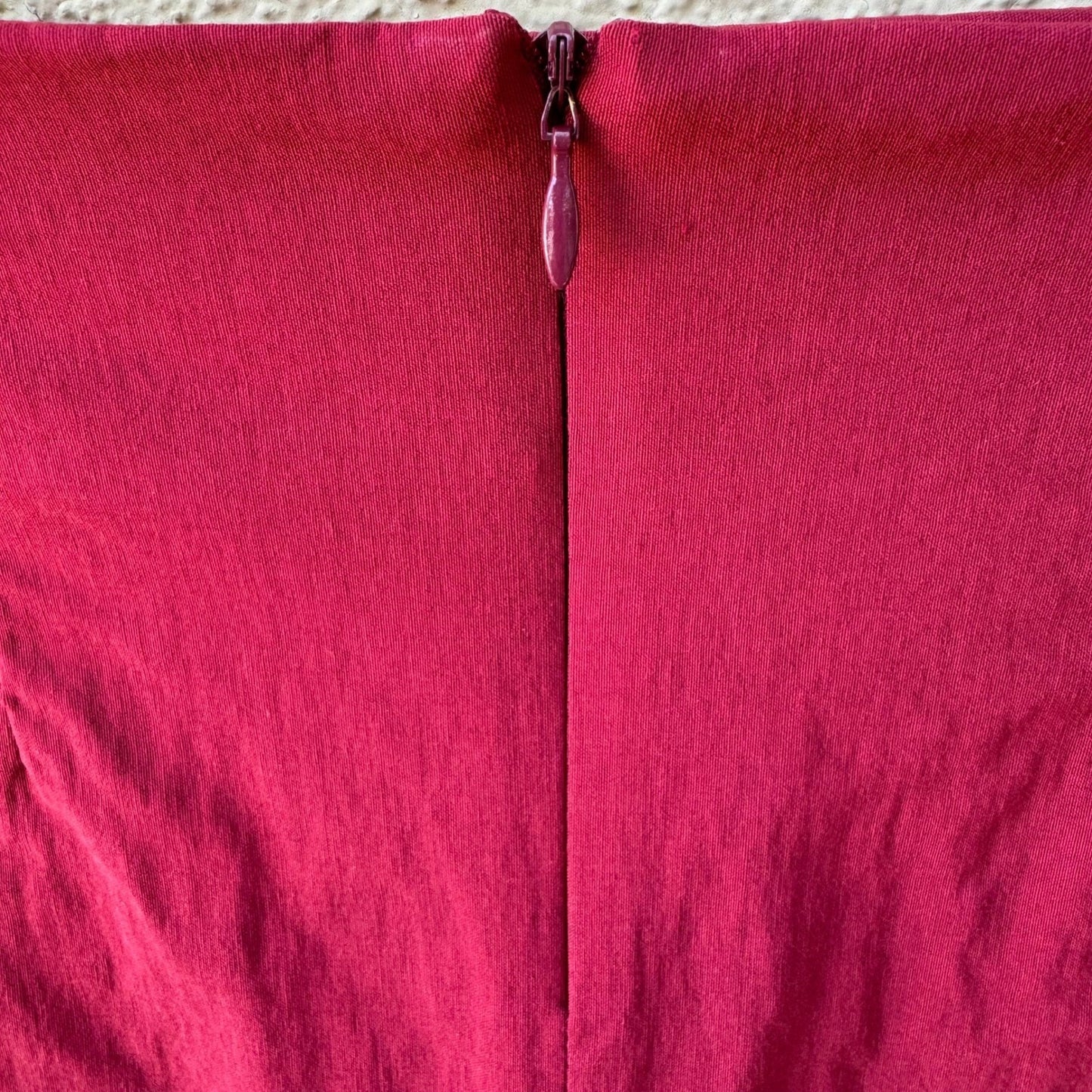 Sky David Park Y2K Minimalist Feminine Professional Tailored Pink Pencil Skirt S