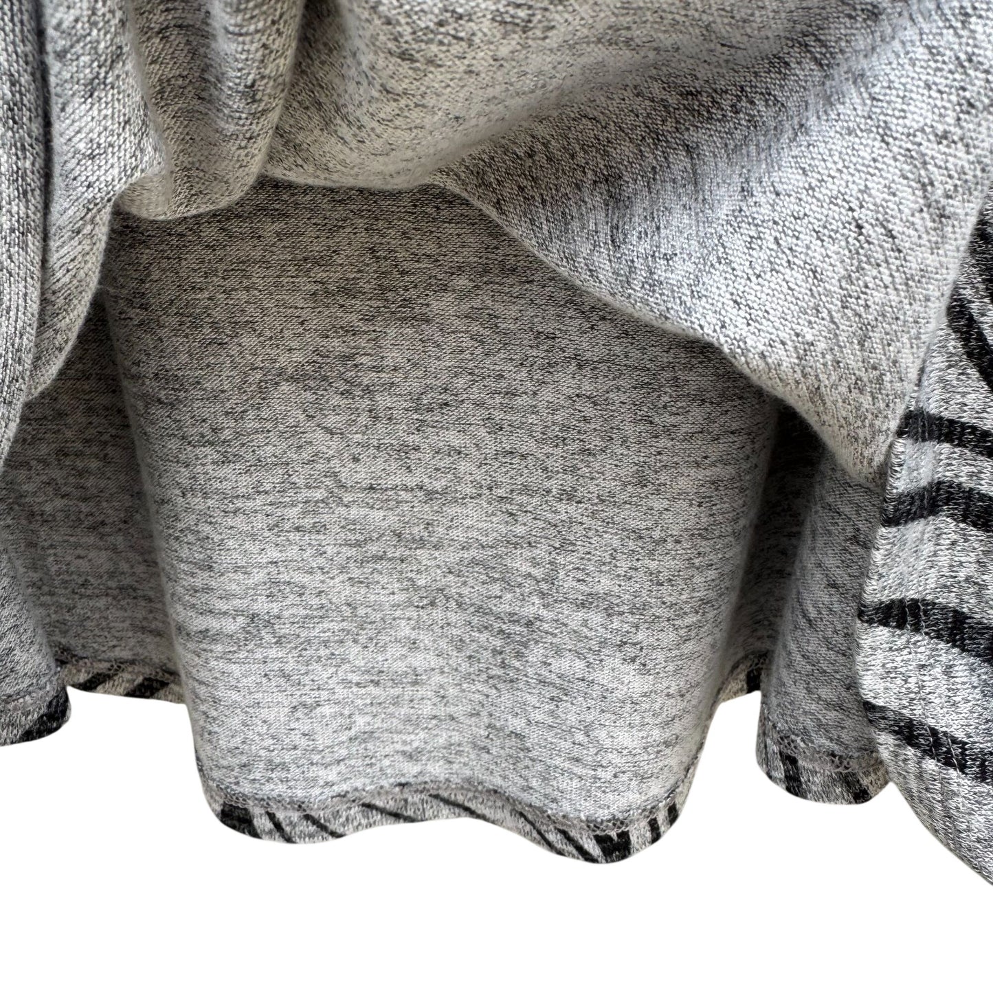 Chicos Womens Sleeveless Gray Black Top Floral Leaf Pattern Large Stretch Office