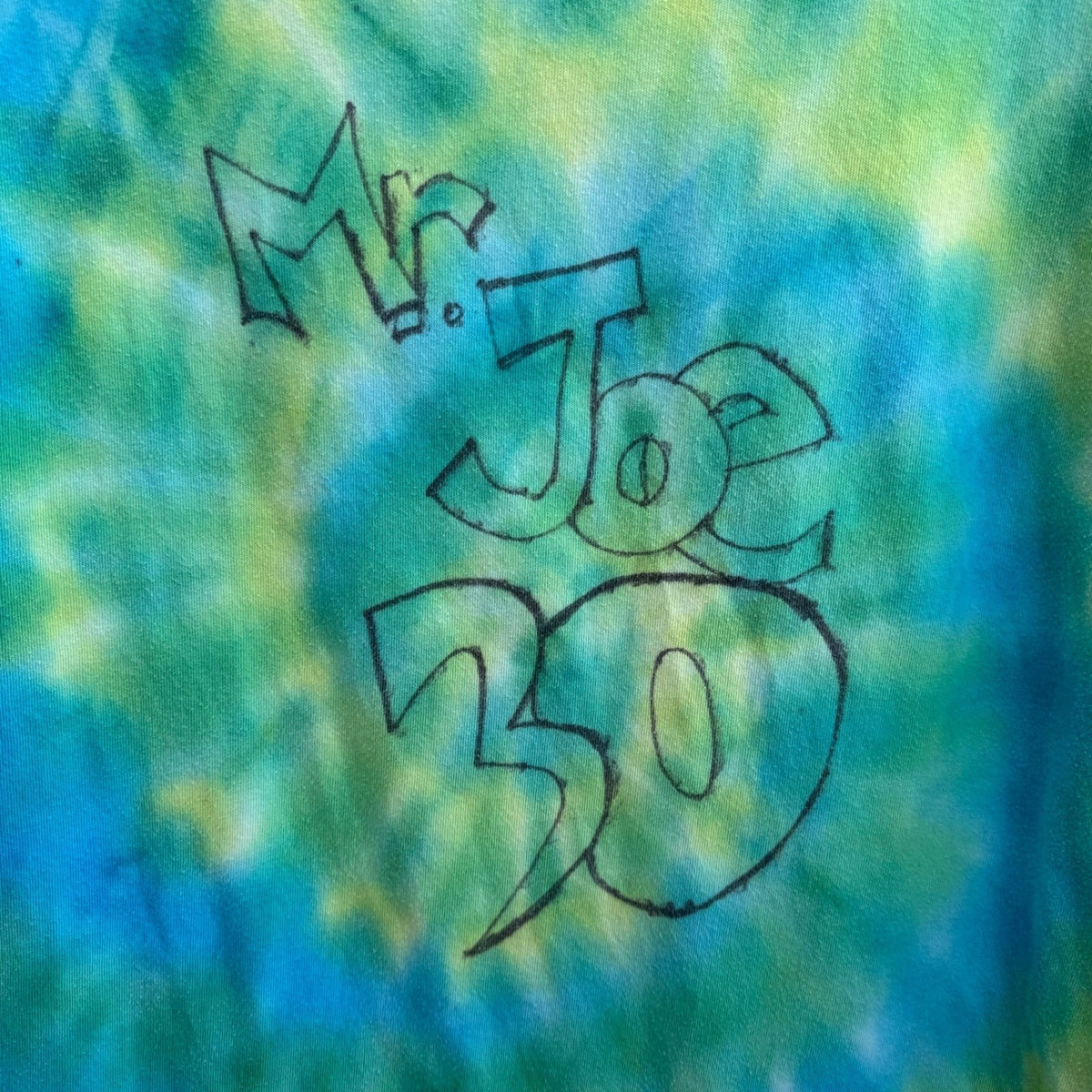 Original Use Tie Dye Graphic Shirt Psychedelic Trippy Boxy Fit Hand Drawn Art S
