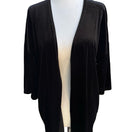 Switch Say What Velvet Gothic Witchy Steampunk Fringe Kimono Cardigan Open Front Boho L 3 image