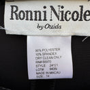 Switch Ronni Nicole Ouida Vintage Womens Glam Black Velvet Sleeveless Maxi Dress 14 2 image