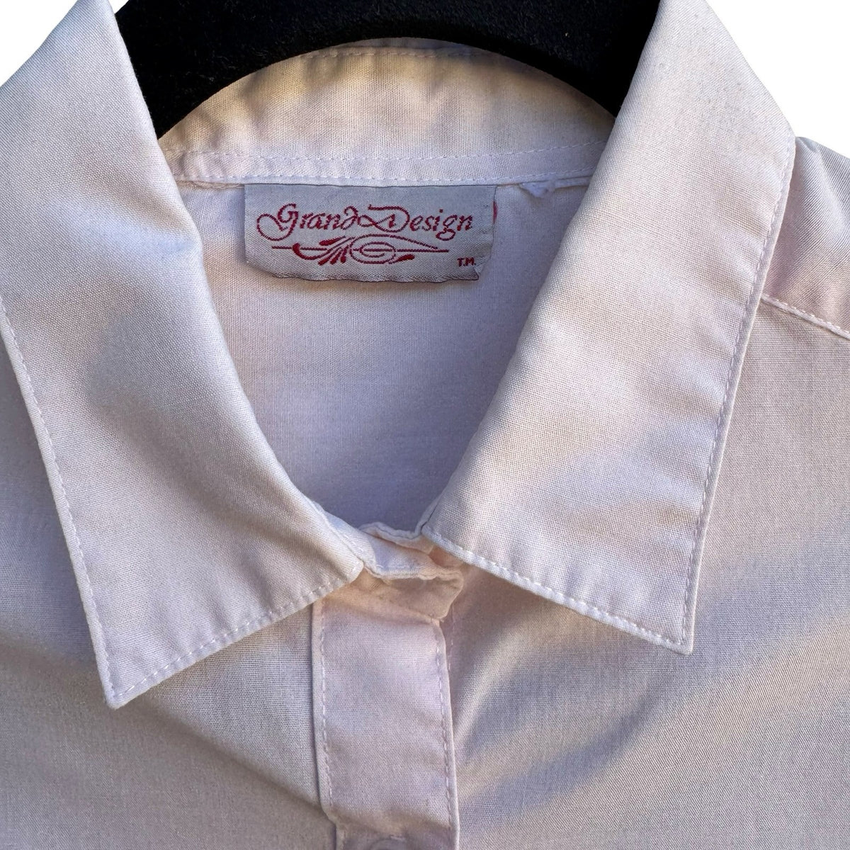 Boeing Grand Design Vintage 80s Aviation Pilot Aerospace Logo Shirt Pink M