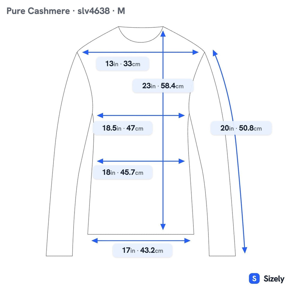 Pure Collection 100% Cashmere Luxury Minimalist Preppy Sweater Pastel Peach L