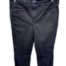 Switch NYDJ Marilyn Straight Leg Black Dark Wash Jeans Womens 12 Lift Tuck Technology 3 image