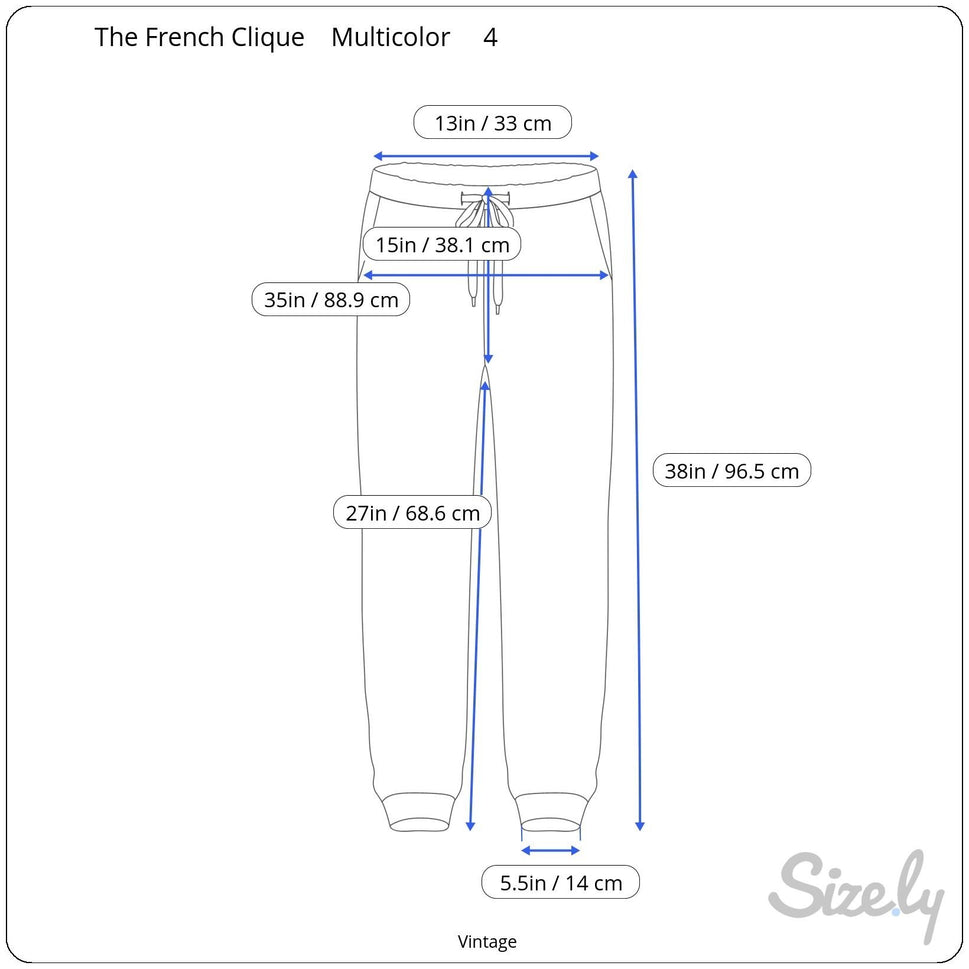 The French Clique Vintage 70s Silk Embroidered Blouse Belt Harem Palazzo Pants 4