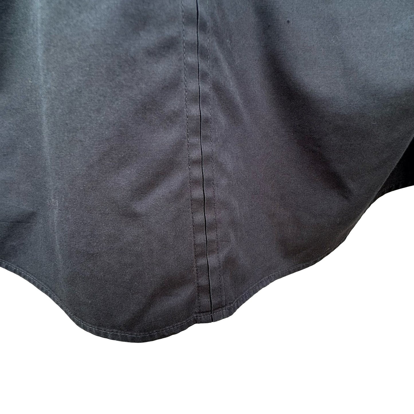 Ben Sherman Mens Black Long Sleeve Button Down Shirt Solid Collared Sharp Fit M