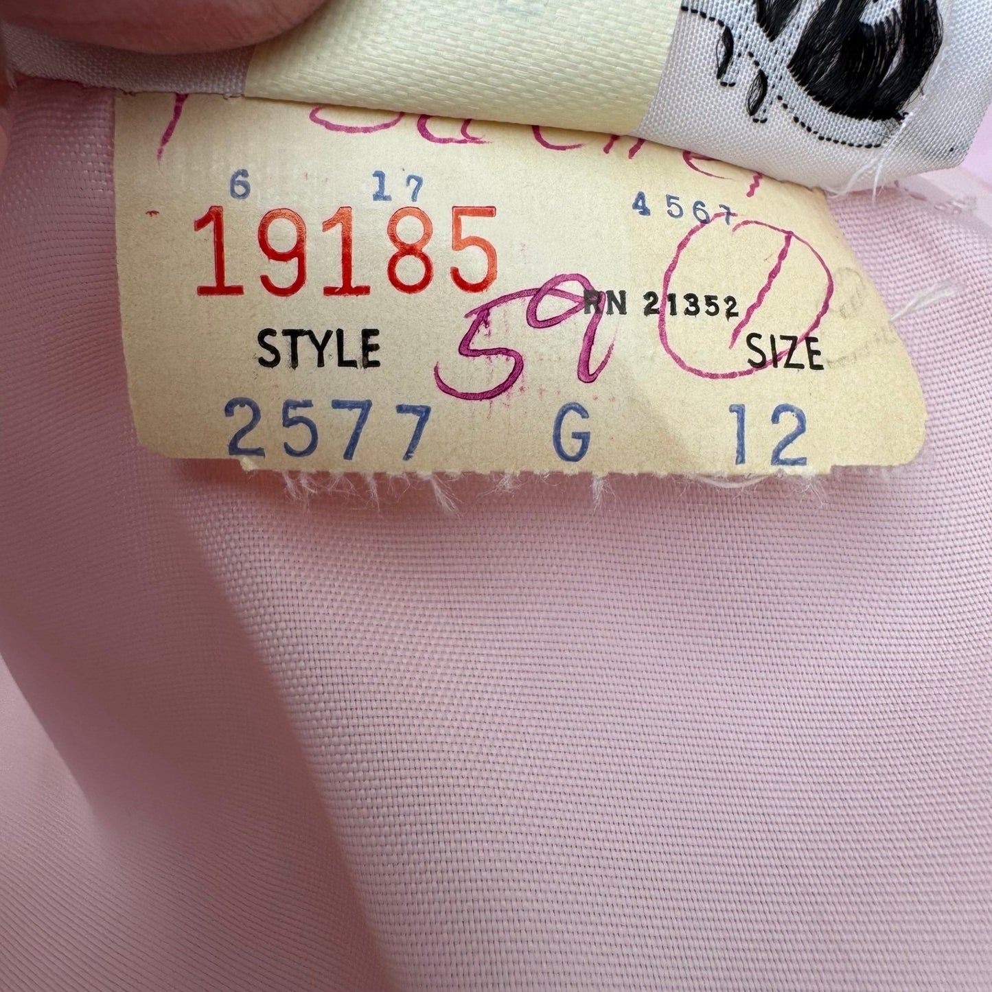 Miss Elliette California Vintage 60s Pink Chiffon Grecian Maxi Dress 2577 Sze XS