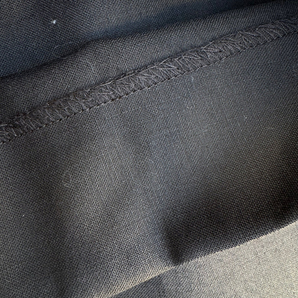 Polo Ralph Lauren Vintage 90s Mens Black 100% Wool Pleated Dress Pants Size 36